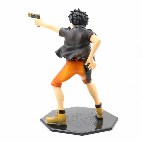 Luffy com arma One Piece Anime Action Figur Toy Model 14cm