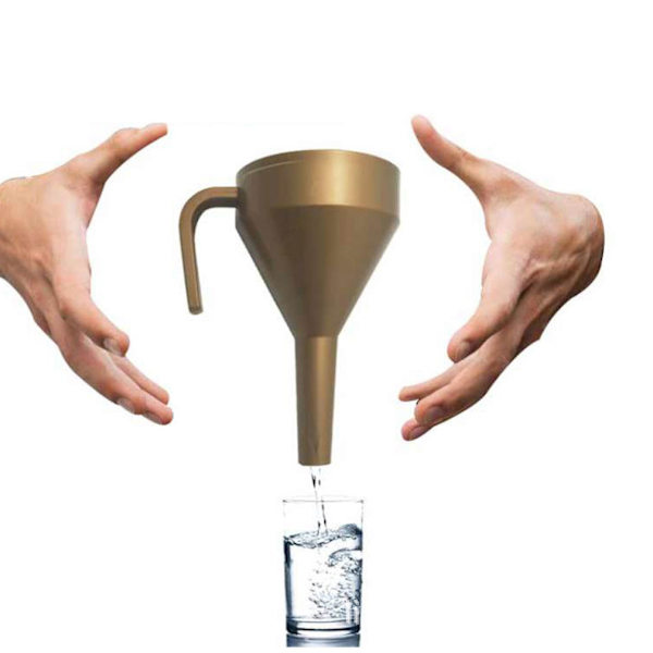 Magic tratt Magic Trick Magisk Närbild Rekvisita Jippon Skämtverktyg