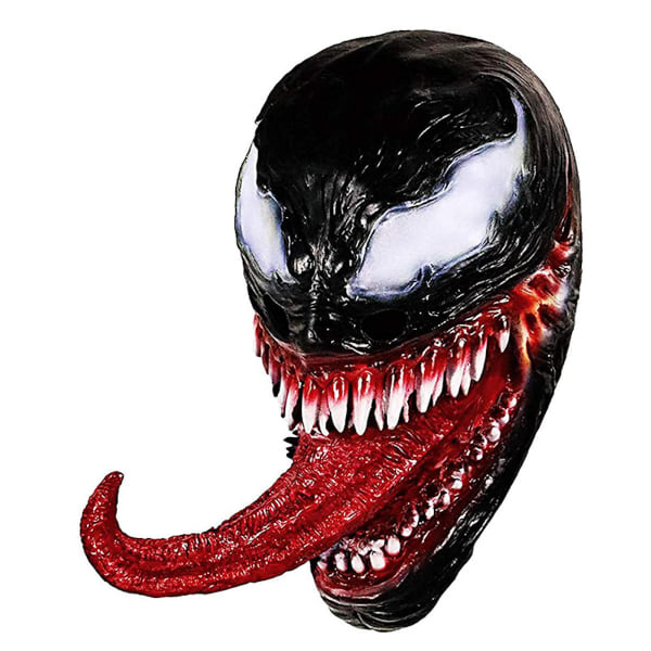 Venom Headgear Party Mask Skrämmande Cosplay rekvisita för Halloween