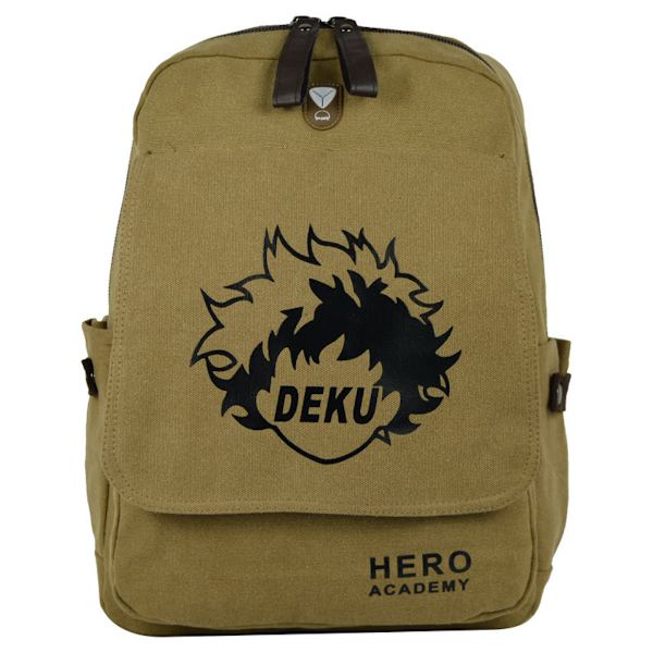 My Hero Academia Deku Anime School Backpack Casual Daypack Ryggsäck Cool bokväska