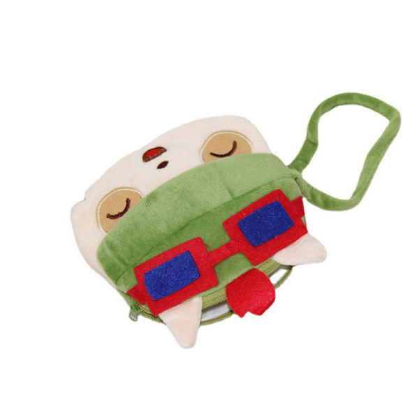 Teemo Anime plånboksväska med myntficka