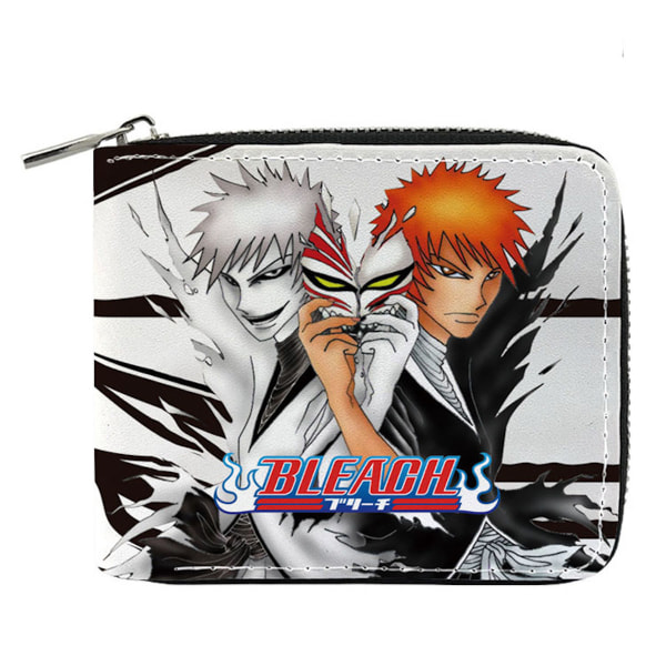 Bleach Anime Plånbok Bifold Kort plånbok plånbok med myntficka