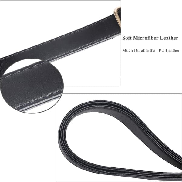 130 cm læderkæde-taskerem med kvast til skulder- og crossbody-tasker