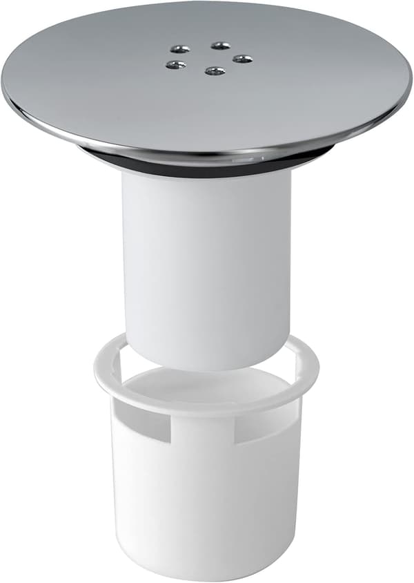 Dusjavløpsdeksel Krom Vannlås Erstatning Avtakbar Avløpshette for Dusjkar