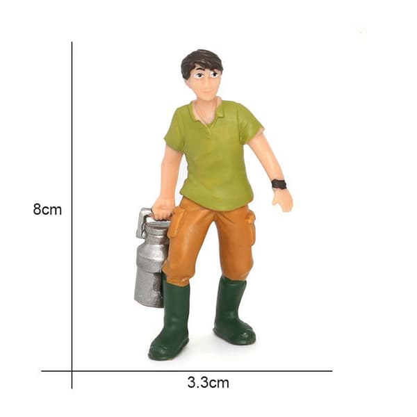 Bonde Figur Leke Anime Samlingsmodell