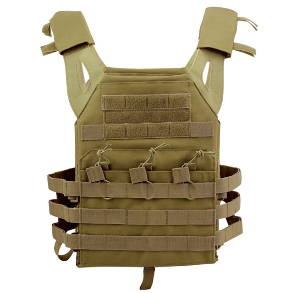 Military Fans 1000D Tactical Vest Outdoor Molle Jaktväst Justerbar modulär utrustning för träningsspel