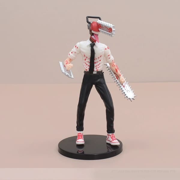6 st Chainsaw Man Denji Power Makima PVC Anime-figurer modellset