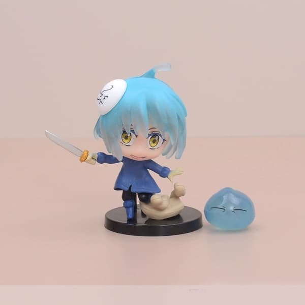 6 stk. That Time I Got Reincarnated as a Slime figursett 8 cm