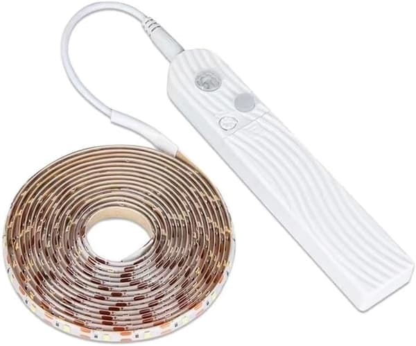 3M bevegelsessensor LED-lyslist 6500K kaldhvit dimbar vanntett