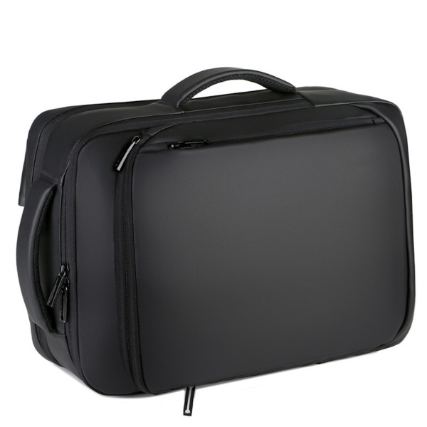 15,6 tums bärbar ryggsäck resväska Vattentät bokväska för man black