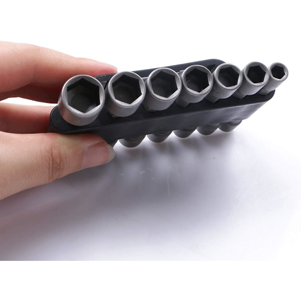 14-delt Power Topnøgle Bor Bits Sæt, Rustfrit Stål, 1/4\" Hex Skaft
