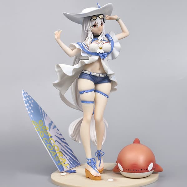 1 st Vacker Flicka Arknights Skadi Anime Figur Leksak Samling Modell Dekoration Samlarobjekt Staty