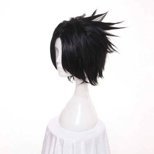 Anime peruker Noctis Uchiha Sasuke syntetiska hår peruker