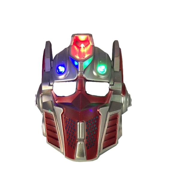 Transform Mask Luminous Mask Kids för Halloween Party Gold