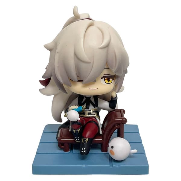 6 st Honkai Star Rail Chibi PVC-figurer 9 cm spelkaraktärsmodell set