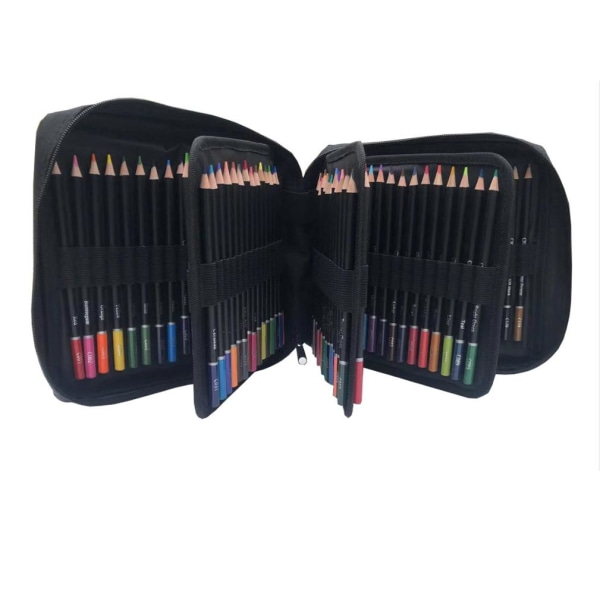 120 Deluxe Set Färgpennor Kit Professionella målarverktyg för nybörjare