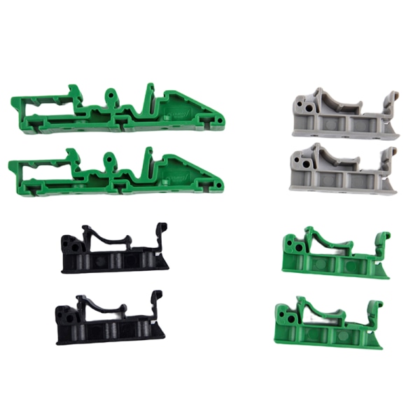 2 stk DRG-01 PCB monteringsbeslag til DIN 35 skinneadapter Circu D