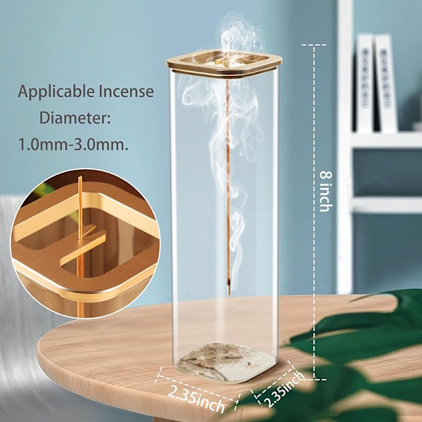 Røkelseholder Røkelseholder For Pinner Avtakbar Glass Askebeger A1