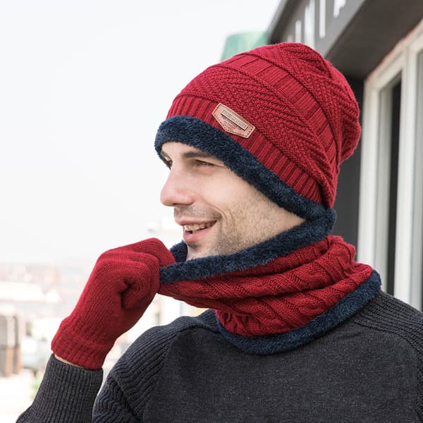 Vinterhattar För Herr Skullies Beanie Hat Cap Herr Dam Wo Black One Size