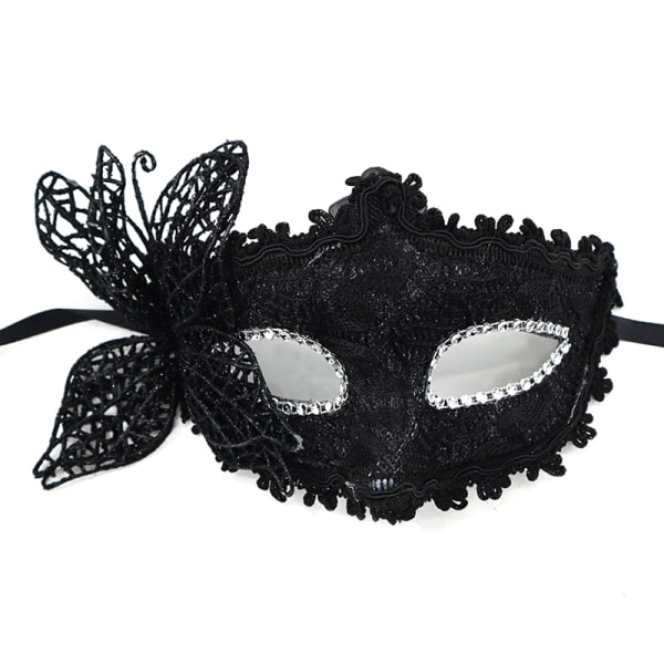 Mote Luksus Venetian Masquerade Mask Kvinner Jenter Sexy Fox Ey Red ONESIZE