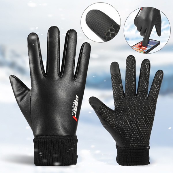 Sykling Vinter Varm Sklisikker Vanntett Sports Touch Hiking Fis B onesize