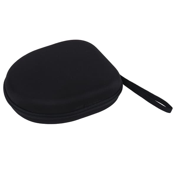 Musta Hard Shell Carry Headphone Headset case Laukku Coll A One Size