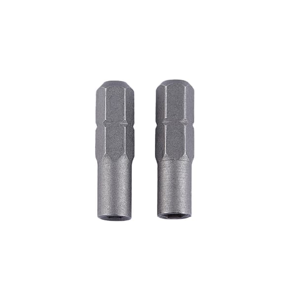 Bit Adapter Mikroinnlegg Bits 6,35mm 1/4\" Adapter Til 4mm Hex one size