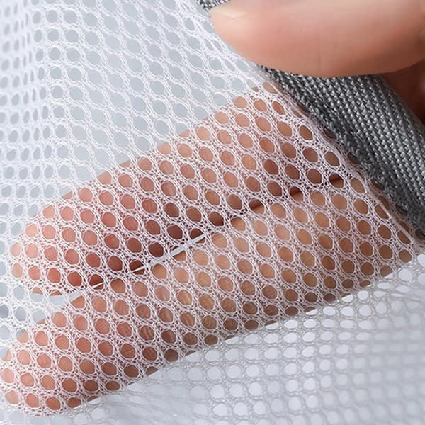 Makeupbørste tørrekurv hængende foldbar net tørrestativ Gray