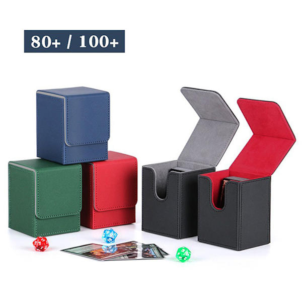 Trading Card Deck Box Holdbar Card Storage Container Game Card A2 onesize