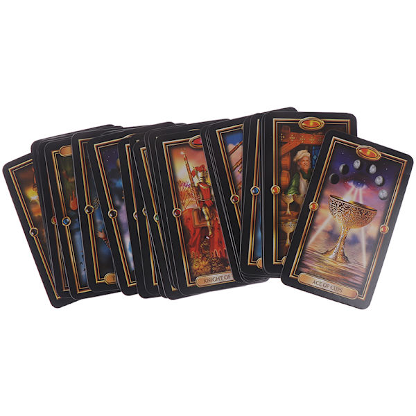 78 kpl Tarot-pakkakortteja Kohtalon opastus Pelilautapelikortti Multicolor One Size