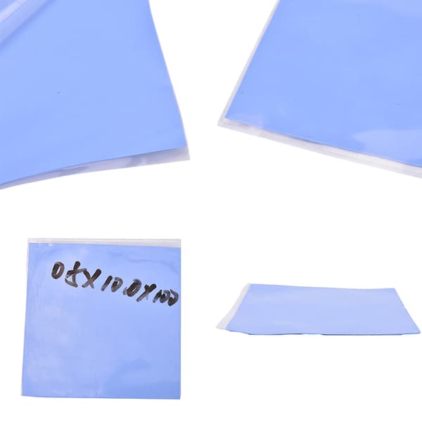 2 stk Blue GPU CPU Heatsink Cooling Termisk ledende silikone Blue 2pcs