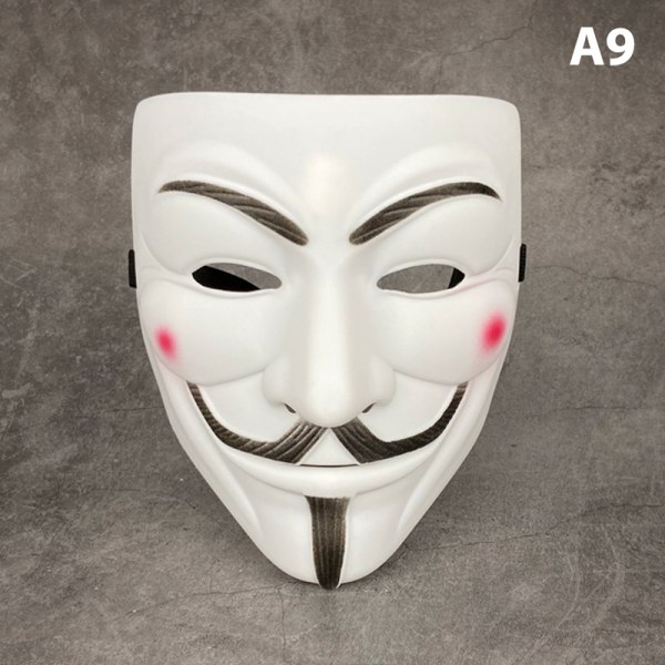 Vendetta Hacker Mask Anonym julfest present till vuxen K A9 one size