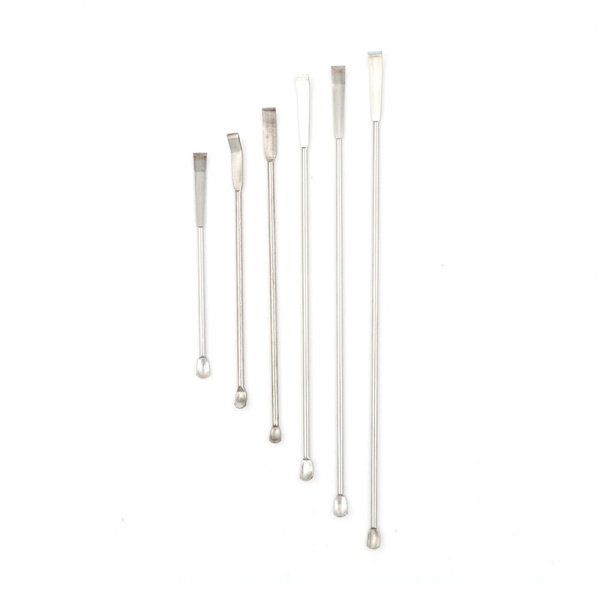Rustfritt stål Lab Mikrospatel Medisinskje Scoop Spade P 10cm