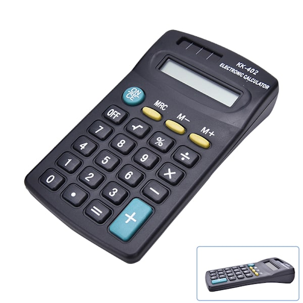 Pocket Mini 8-siffrig elektronisk kalkylator Batteridriven Schoo