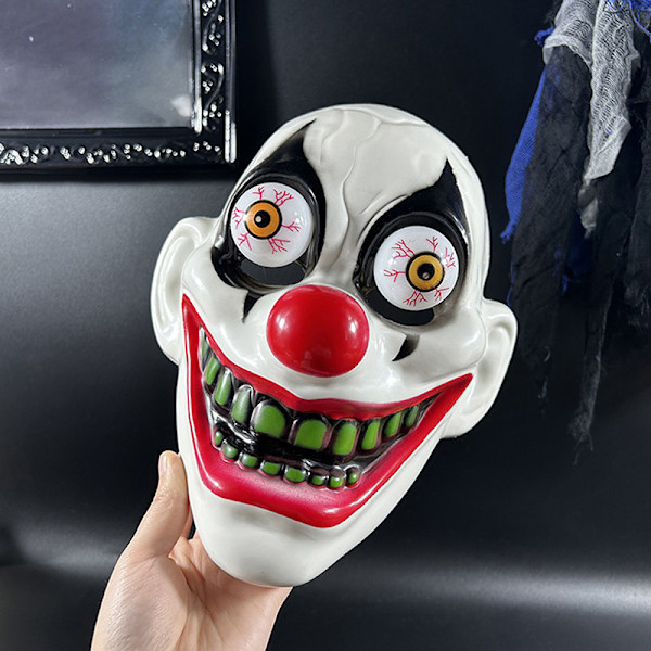 Halloween Plastikmaske Mumie Maske Skelet Sjov Udklædning Vam A5