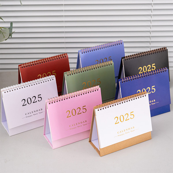 Skrivebords Kalender Pink