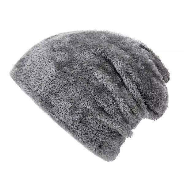 Vinterhatt för män Bomull Tjocka Varma mössor Hatt Mode Unisex Brown one size
