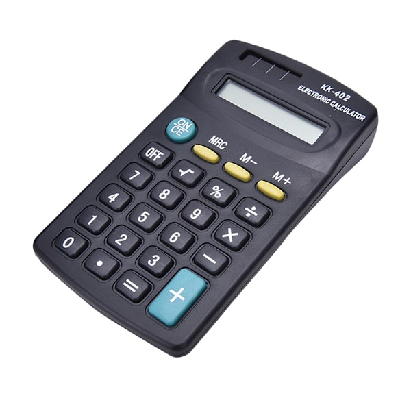 Pocket Mini 8-siffrig elektronisk kalkylator Batteridriven Schoo