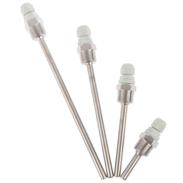 8MM temperatursensor rustfritt stål sonde vanntankskall S White 8x200mm