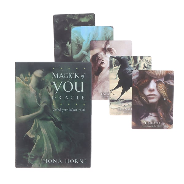 Magic of You Oracle Cards Tarot Card Party Prophecy Divination Multicolor one size