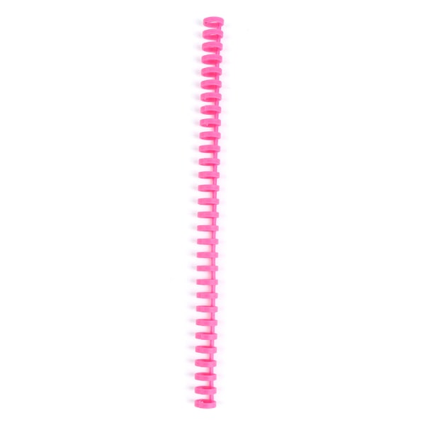 30-reikäiset irtolehtiset muoviset sidontarenkaat, jousispiraalirenkaat Pink