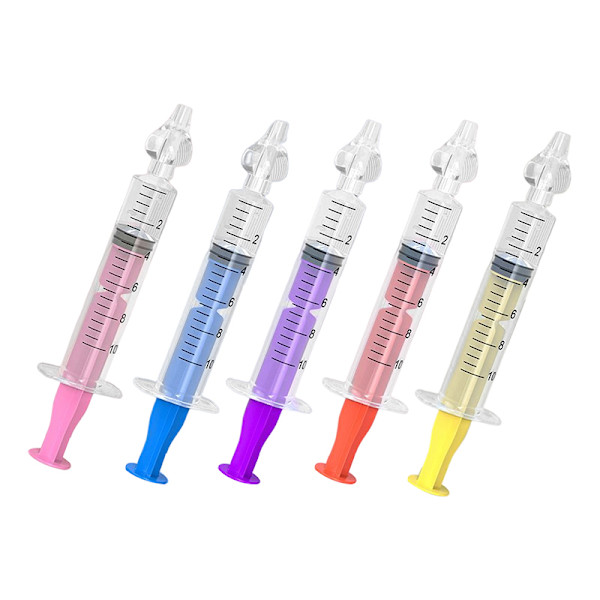 2 stk/sett 10 ml tube nesesuger Babypleie nesesuger C Pink one size