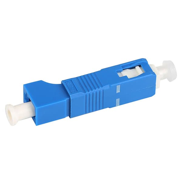 SC Han til LC Hun Single Mode Fiber Optic Hybrid Optical Ada Blue one size