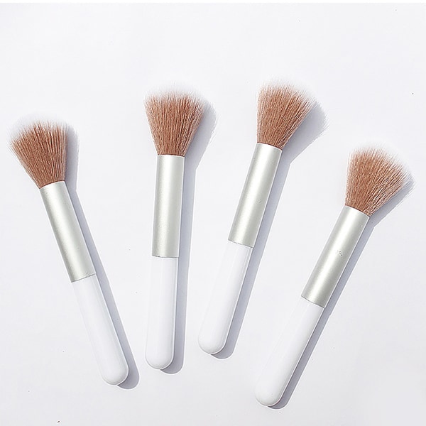 Professional Powder Face Blush Brush Foundation Brush Large Mak White onesize