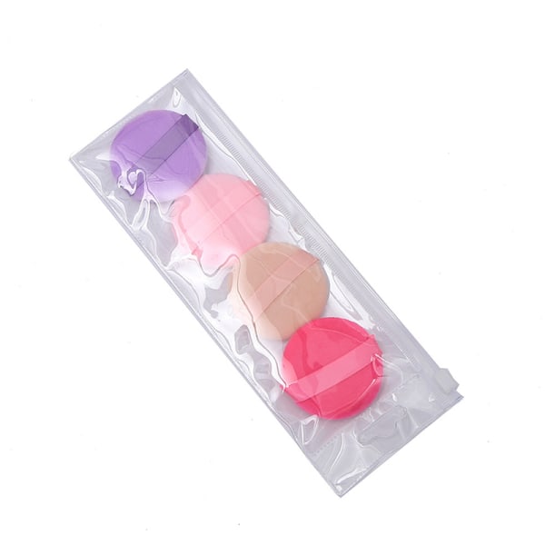 3 st Cosmetic Puff Mini Make Up Tool MakeUp Bomullssvamppulver Love onesize