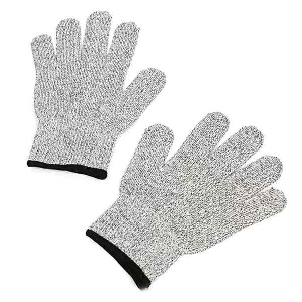 HPPE Level 5 Safety Anti-handskar Höghållfast antiglas Gray 1pair