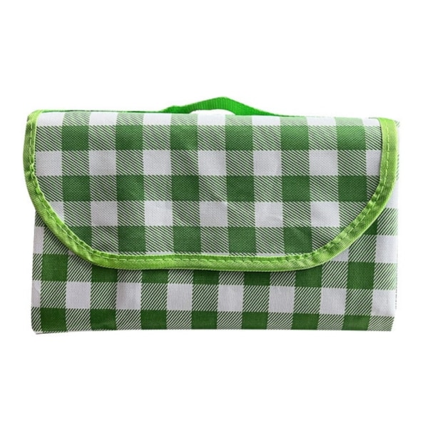 Foldbar Bærbar Picnicmåtte Vandtæt Oxford Cloth Picnic Bla Green 150x200cm