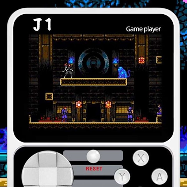 3-tums inbyggd 500-spel Retro Portable Mini Handheld Video G A1 one size