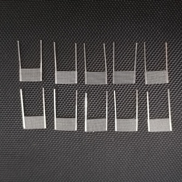 10 st Mesh Coil för PNP-VM6 NI80 Mesh Coil 0,15Ω Resistance DIY Rose red 10pcs