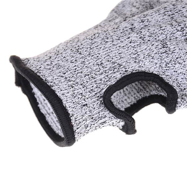 1 par sikkerheds anti varmebestandige ærmer Arm Guard Protector G Gray one size